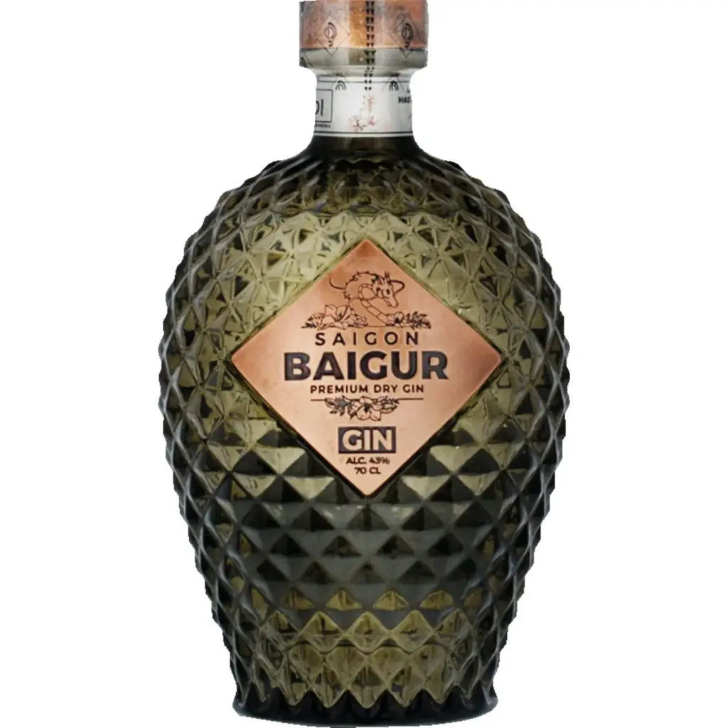 Saigon Baigur Dry Gin 43° Magnum 1,75L 