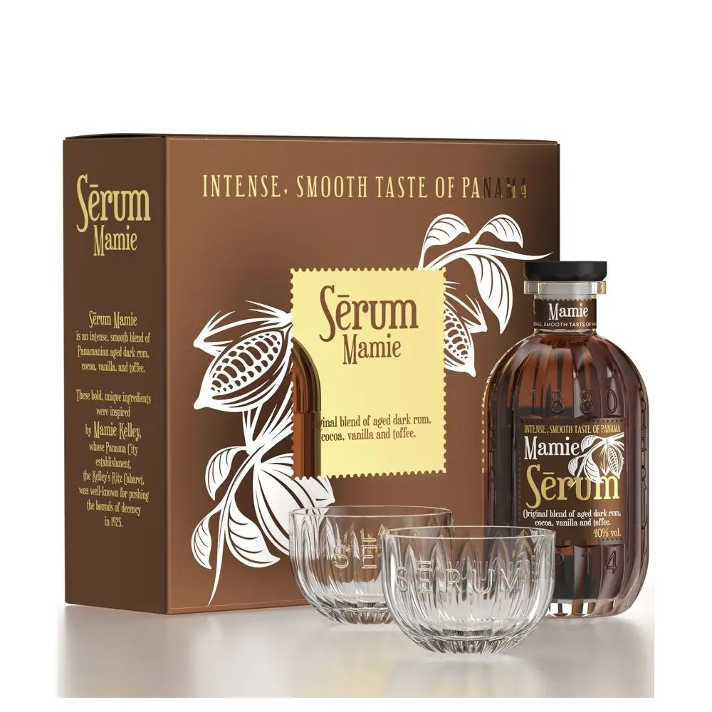 Serum Mamie Rum Giftpack 2 glasses 